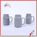 500 ML Ceramic MASON JAR Mug